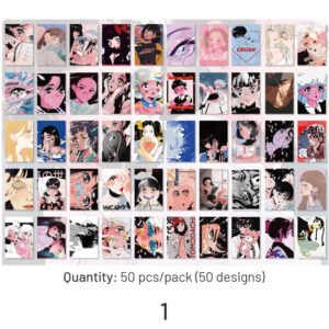 girl japanese anime people style washi sticker book sku 1