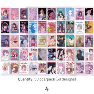 girl japanese anime people style washi sticker book sku 4