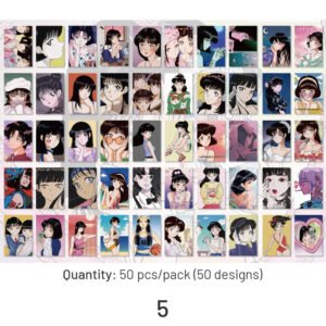 girl japanese anime people style washi sticker book sku 5