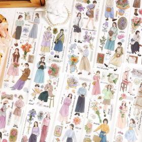 Girl's Casual Lifestyle Washi Stickers
