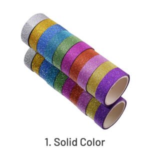 glitter washi tape set sku 1