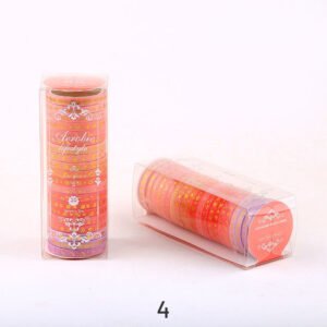gold foil divider washi tape set 20 rolls sku 4