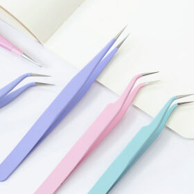 Colored Stainless Steel DIY Craft Tweezer