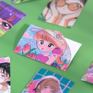 midnight sweetheart series romantic girl sticker book c3