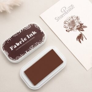 Chocolate Oil-Based Fabric Ink Pad