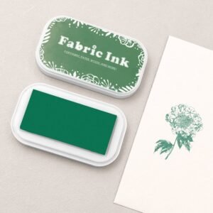 Emerald Oil-Based Fabric Ink Pad