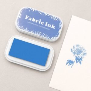 Azure Oil-Based Fabric Ink Pad