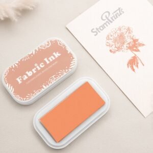 Apricot Oil-Based Fabric Ink Pad