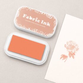 Apricot Oil-Based Fabric Ink Pad