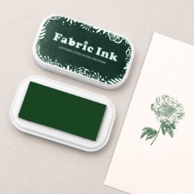 Forest Green Oil-Based Fabric Ink Pad