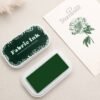 Forest Green Oil-Based Fabric Ink Pad