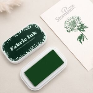 Forest Green Oil-Based Fabric Ink Pad