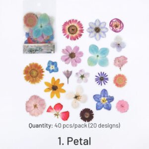 pet decorative sticker leaf petal stationery mushroom ribbon sku 1