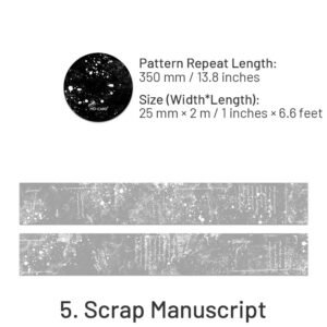 pet decorative tape words flowers film manuscript sku 5