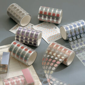 Colorful Dot Multi-Size Washi Tape