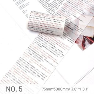 stamprints ant text english scrapbook tape 8
