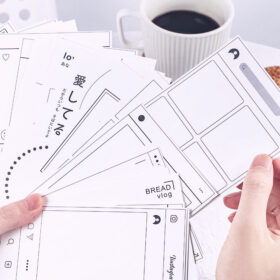 Black and White Photographic Film Stock Card