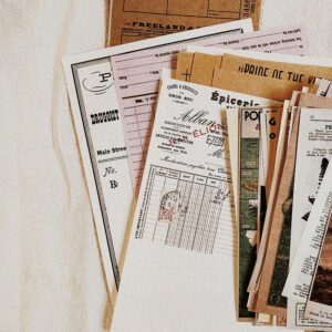 stamprints bundling retro bills sticky notes material pack 4