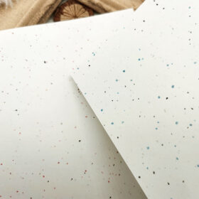 Chinese Style Texture Dotted Color A4 Art Paper