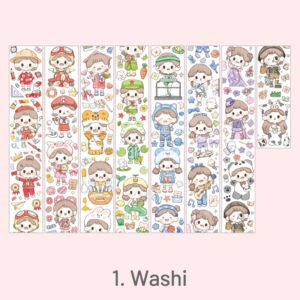 Cosplay Series Cartoon Tape stamprints cosplay series cartoon tape 4