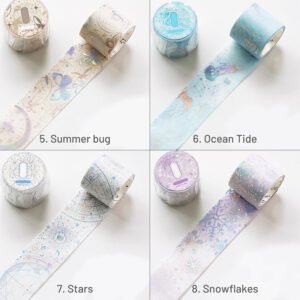 stamprints dream universe planet laser gold stamping tape 6