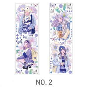 stamprints flower girl series cartoon character tape 5