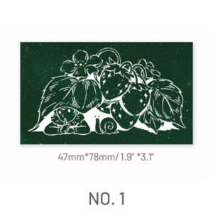 stamprints forest elf rubber stamp 4