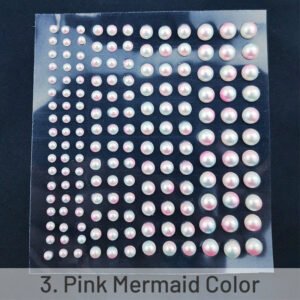 Fashion Pearl Self-Adhesive Embellishment Sticker stamprints half circle pearl embellishment sticker 6