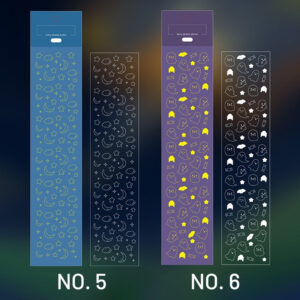 stamprints hot stamping and silvering pet small stickers 6