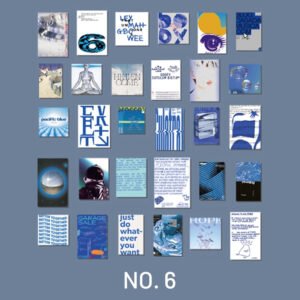 stamprints magazine style card sticker set 9