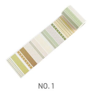stamprints mood diary series cute basic plaid tape 4