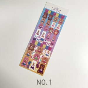 transparent bottom traceless girl s hand account sticker sku 2