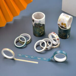 vintage bronzing mountain sea tape b2