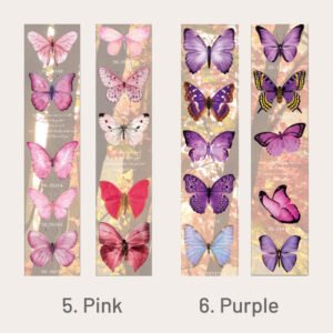 vintage butterfly collectors pet sticker sku 3