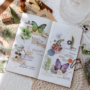 vintage natural plant pet sticker pack b2