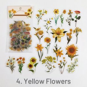 vintage natural plant pet sticker pack sku 4