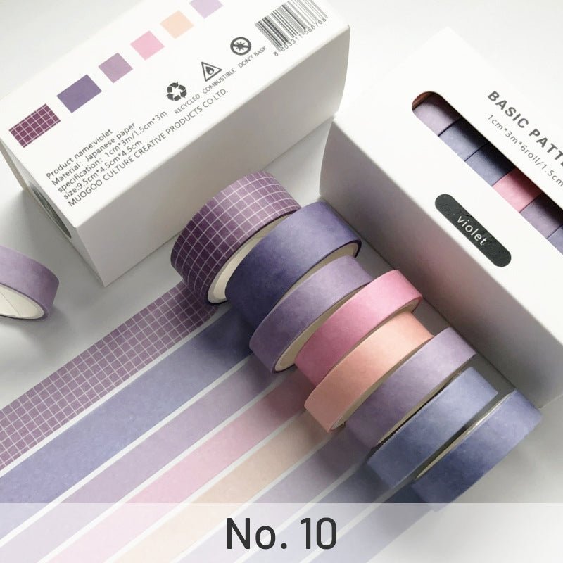 vintage-solid-color-boxed-washi-tape-set-10 vintage solid color boxed washi tape set 10
