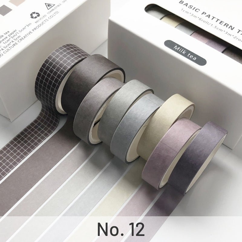 vintage-solid-color-boxed-washi-tape-set-12 vintage solid color boxed washi tape set 12