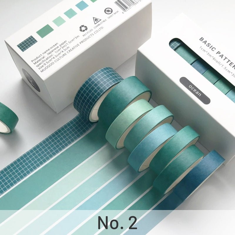 vintage-solid-color-boxed-washi-tape-set-2 vintage solid color boxed washi tape set 2