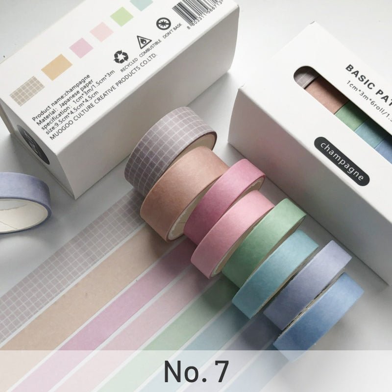 vintage-solid-color-boxed-washi-tape-set-7 vintage solid color boxed washi tape set 7