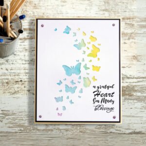 Sumflying Butterfly Flocks Cutting Dies Scrapbooking Die-Cuts