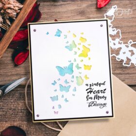 Sumflying Butterfly Flocks Cutting Dies Scrapbooking Die-Cuts