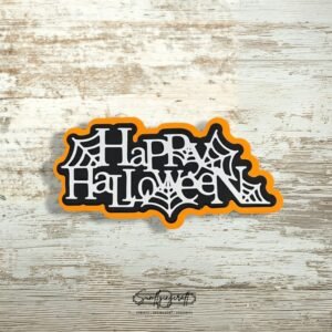 Sumflying Layered Halloween Word Cutting Dies Scrapbooking