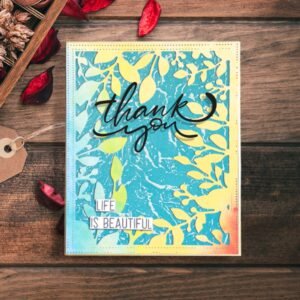 Sumflying Leaves Frame Cutting Dies Scrapbooking Die-Cuts