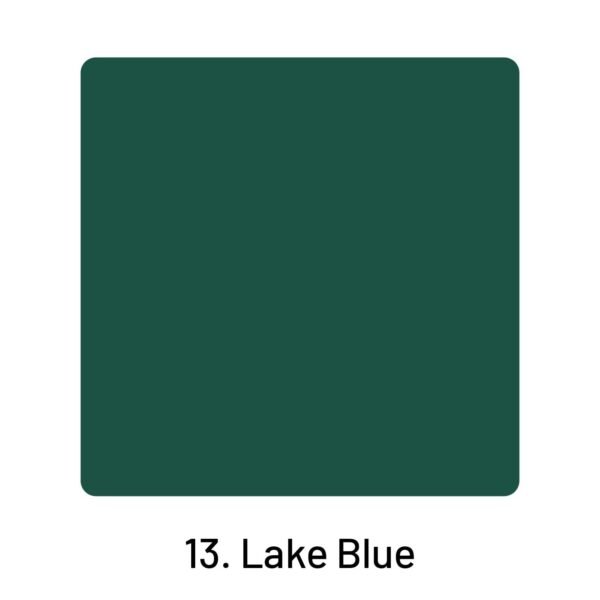 Metal Luster Clear Transparent Holographic Mirror Paper13. Lake Blue 2000