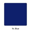 Metal Luster Clear Transparent Holographic Mirror Paper14. Blue 2000