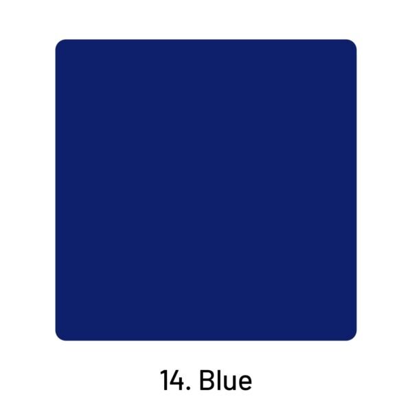 Metal Luster Clear Transparent Holographic Mirror Paper14. Blue 2000