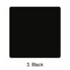 Metal Luster Clear Transparent Holographic Mirror Paper3. Black 2000