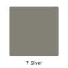 Metal Luster Clear Transparent Holographic Mirror Paper7. Silver 2000