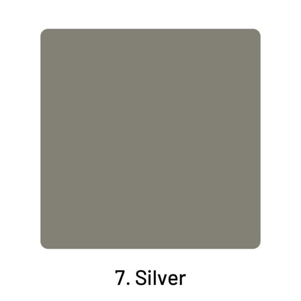 Metal Luster Clear Transparent Holographic Mirror Paper7. Silver 2000
